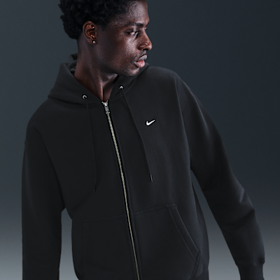 トップス nike solo swoosh full zip hoodie grey XL Nike Solo Swoosh Full Zip Hoodie Dark Grey Heather/White